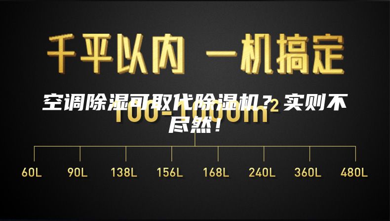 空調除濕可取代除濕機？實則不盡然！